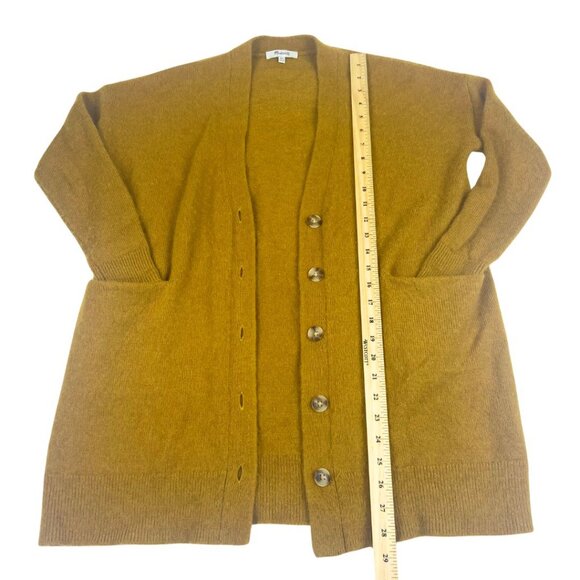 Madewell Yellow Sweater Alpaca Wool Fall Soft XXS - Picture 7 of 11